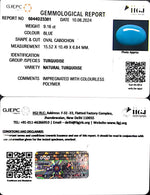 Load image into Gallery viewer, 9.16/CT Natural Govt. Lab Certified Turquoise-832
