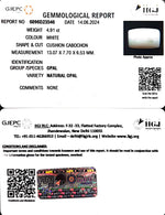 Load image into Gallery viewer, 4.91/CT Natural Fire Opal with Govt. Lab Certificate-6771
