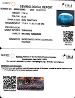 Load image into Gallery viewer, 7.56/CT Natural Govt. Lab Certified Turquoise-1221
