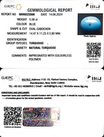 Load image into Gallery viewer, 5.56/CT Natural Govt. Lab Certified Turquoise-1221
