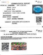 Load image into Gallery viewer, 5.56/CT Natural Govt. Lab Certified Turquoise-1221
