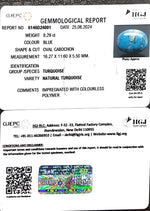 Load image into Gallery viewer, 8.29/CT Natural Govt. Lab Certified Turquoise-1221
