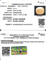 Load image into Gallery viewer, 8.41/CT Natural Ceylonese Pukhraj with Govt Lab Certificate-4551

