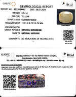 Load image into Gallery viewer, 6.54/CT Natural Ceylonese Pukhraj with Govt Lab Certificate-4551
