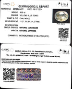 Load image into Gallery viewer, 4.05/CT Natural Pitambari Stone with Govt Lab Certificate-8991