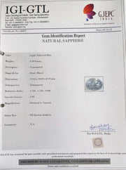 9.49/CT Natural Pitambari Sapphire with Govt Lab Certificate-68427