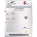 Load image into Gallery viewer, 3.80/CT Natural Blue Sapphire with Govt Lab Certificate-BLUSA9V
