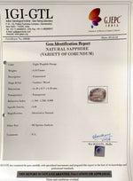 Load image into Gallery viewer, 6.16/CT Natural Purple Sapphire Stone with Govt. Lab Certificate-68646