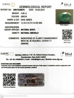Load image into Gallery viewer, 4.86/CT Natural Panna Stone with Govt. Lab Certificate-4551