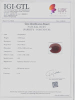 Load image into Gallery viewer, 13.84/CT Natural Ruby with Govt. Lab Certificate-74410