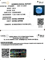 Load image into Gallery viewer, 6.60/CT Natural Blue Sapphire with Govt Lab Certificate-6771
