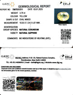 Load image into Gallery viewer, 3.79/CT Natural Ceylonese Pukhraj with Govt Lab Certificate-6771
