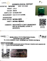 Load image into Gallery viewer, 3.78/CT Natural Panna Stone with Govt. Lab Certificate-8991
