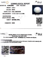 Load image into Gallery viewer, 5.69/CT Natural Opal with Govt. Lab Certificate
