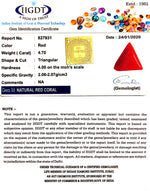 Load image into Gallery viewer, 5.22 Ratti Natural Italian Triangular Moonga-(1054)
