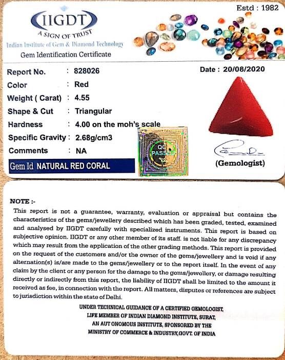 505 Ratti Italian Red Coral-(1054)