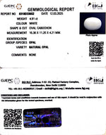 Load image into Gallery viewer, 4.91/CT Natural Opal with Govt. Lab Certificate
