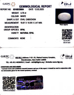 Load image into Gallery viewer, 4.78/CT Natural Opal with Govt. Lab Certificate
