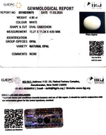 Load image into Gallery viewer, 4.90/CT Natural Opal with Govt. Lab Certificate
