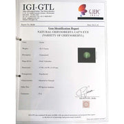 Natural Chrysoberyl Cat's Eye (8991)