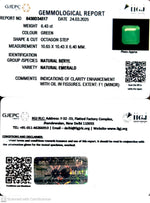 Load image into Gallery viewer, 6.43/CT Natural Panna Stone with Govt. Lab Certificate
