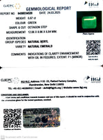 Load image into Gallery viewer, 6.67/CT Natural Panna Stone with Govt. Lab Certificate
