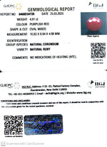 Load image into Gallery viewer, 4.91/CT Natural Ruby with Govt. Lab Certificate
