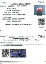Load image into Gallery viewer, 5.48/CT Natural Ruby with Govt. Lab Certificate
