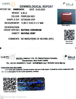 Load image into Gallery viewer, 9.30/CT Natural Ruby with Govt. Lab Certificate
