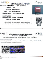 Load image into Gallery viewer, 7.55/CT Natural Ruby with Govt. Lab Certificate
