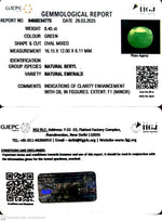 Load image into Gallery viewer, 8.45/CT Natural Panna Stone with Govt. Lab Certificate (1665)
