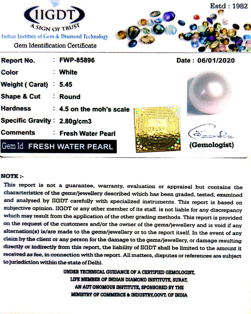 6.06 Ratti Fresh Water Pearl (277)