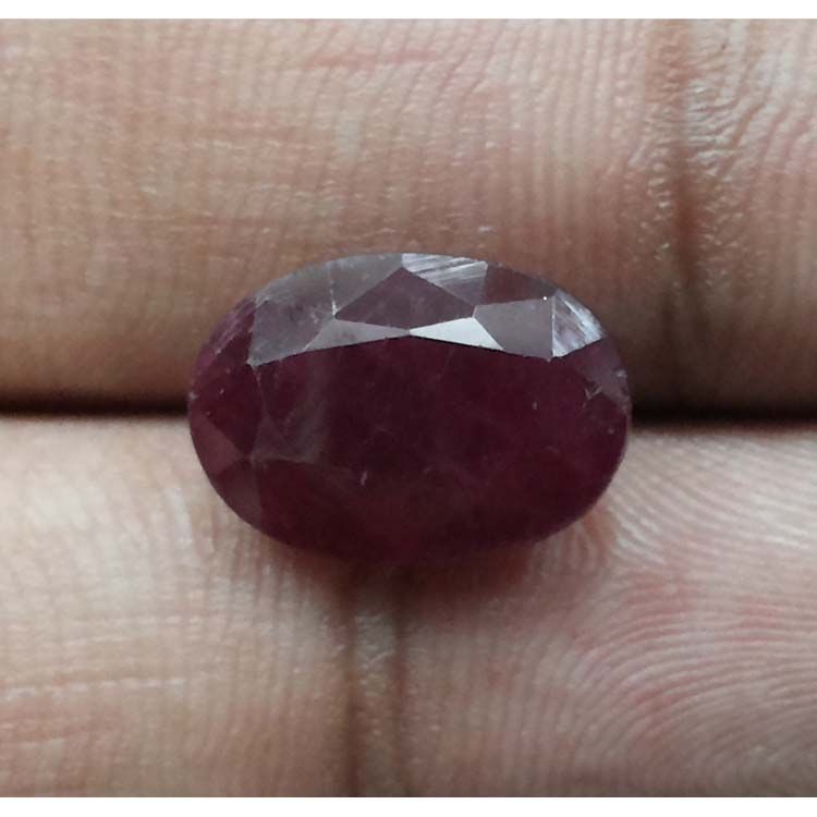 8.96 Ratti Natural New Burma Ruby with Govt. Lab Certificate-(3441)