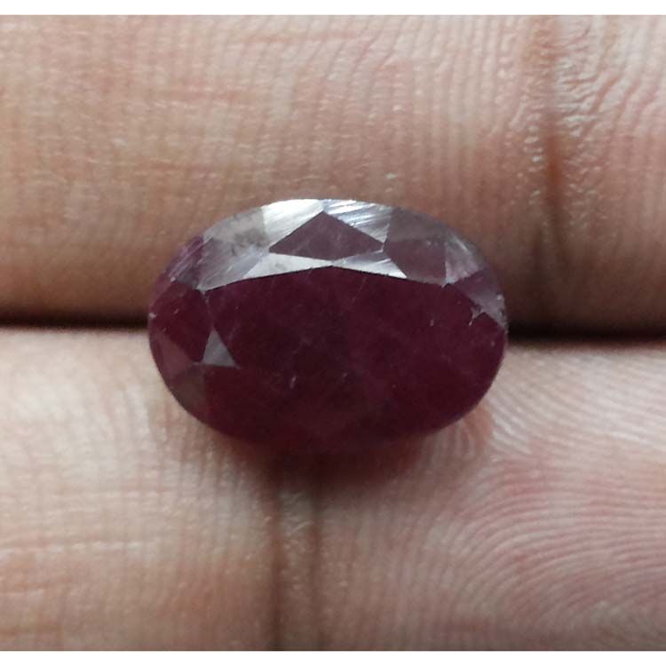 8.96 Ratti Natural New Burma Ruby with Govt. Lab Certificate-(3441)
