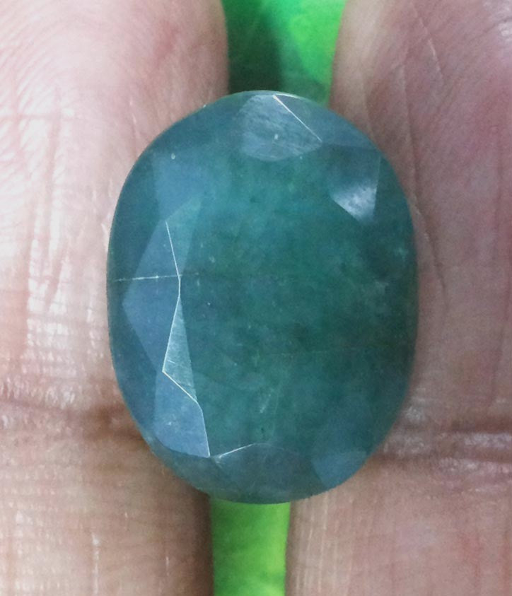 16.61/CT Natural  Emerald Stone with Govt. Lab Certificate-86396