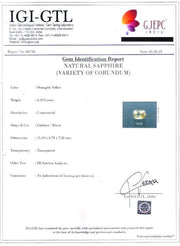 6.39/CT Natural Ceylonese Pukhraj with Govt Lab Certificate-56610