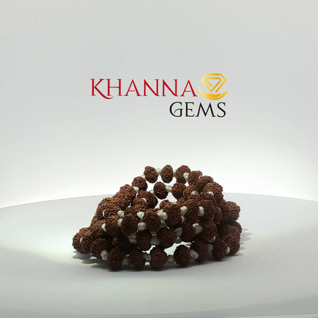 EIGHT MUKHI RUDRAKSHA MALA - KG01