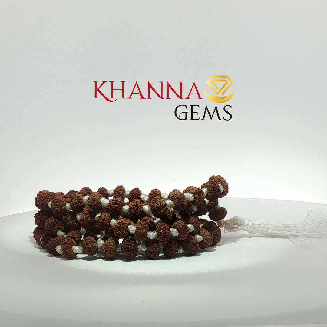 EIGHT MUKHI RUDRAKSHA MALA - KG01