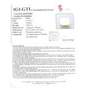 2.77 Ratti Natural yellow sapphire with Govt Lab Certificate-(4551)