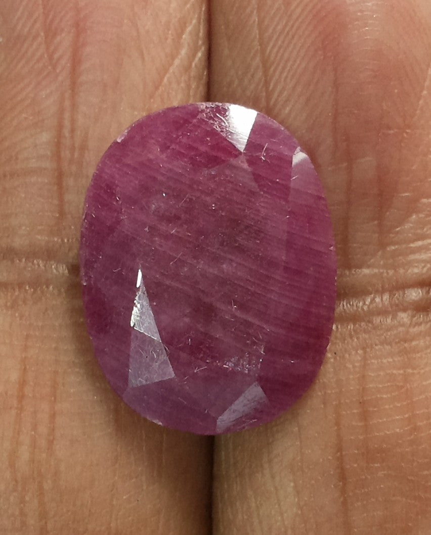 9.21 Ratti Natural ruby with Govt. Lab Certificate-(1221)