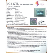 3.84 Ratti Natural Panna Stone with Govt. Lab Certificate (8100)