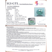 5.20 Ratti Natural Panna Stone with Govt. Lab Certificate (34410)