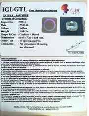 2.83/CT Natural Ceylonese Pukhraj with Govt Lab Certificate-YELSA9U