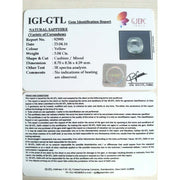 3.04 Ratti Natural yellow sapphire with Govt Lab Certificate-(YELSA9T)
