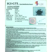 5.44 NATURAL blue SAPPHIRE with Govt Lab Certified-(2331)