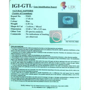 4.28/CT /CT Natural Neelam with Govt Lab Certificate-BLUSA9V