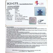 13.52 Ratti blue sapphire with Govt Lab Certified-(2331)