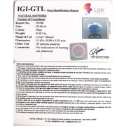 9.44 Ratti blue sapphire with Govt Lab Certified-(2331)