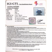 10.33 Ratti blue sapphire with Govt Lab Certified-(2331)