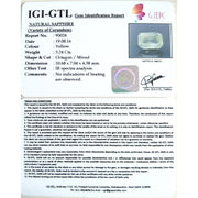 3.60 Ratti yellow sapphire with Govt Lab Certificate-(6100)